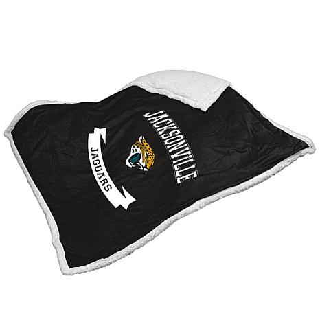 NFL Bedding | Jacksonville Jaguars 50x60” Fleece Throw Nwt | Color: Black/Blue | Size: Os | Aubreygarcia8's Closet