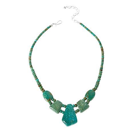 Jay King Alicia Turquoise Beaded Station Necklace - 21852931 | HSN