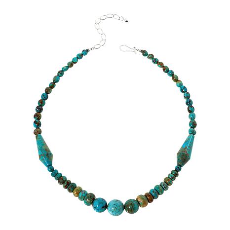 Jay King Multicolor Red Skin Turquoise Bead Necklace - 20917618 | HSN