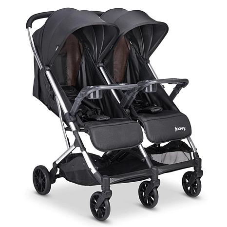 Joovy Kooper X2 Compact Double Stroller Black