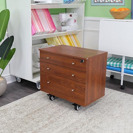 Kangaroo Cabinets Joey II 3-Drawer Storage Cabinet for Sewing/Crafts ...