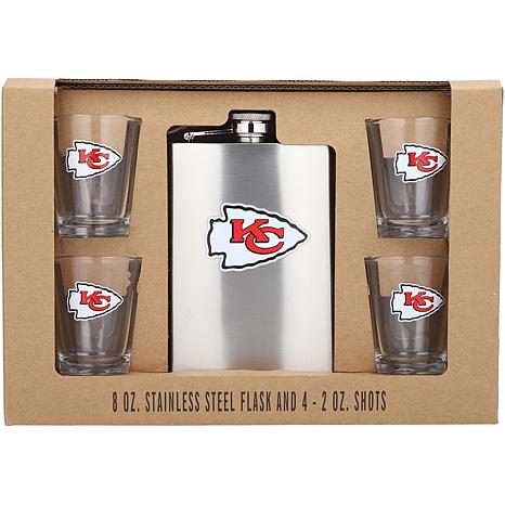 NFL Kansas City Chiefs Personalized 20 oz Black Stainless Steel Tumbler