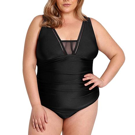 hsn plus size swimwear