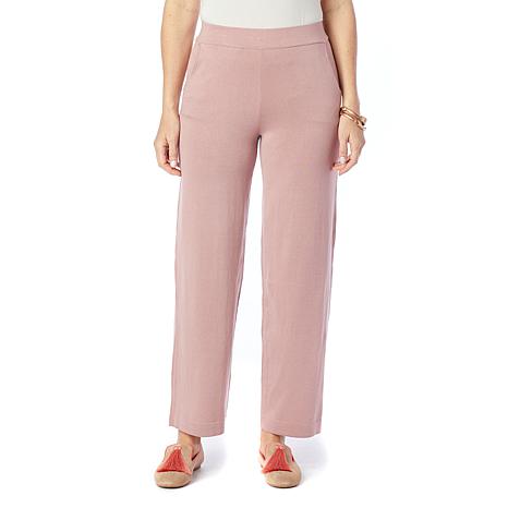 MarlaWynne Sweater Knit Pant with Pockets