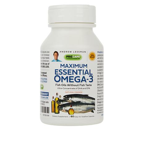 Maximum Essential Omega 3 Orange 60 Capsules