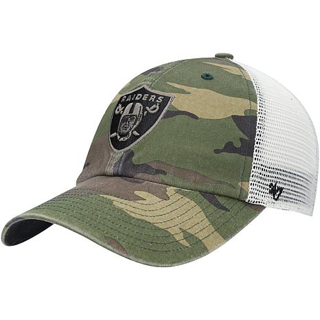 Las Vegas Raiders '47 Camo/Black Trucker Snapback Hat – Sports