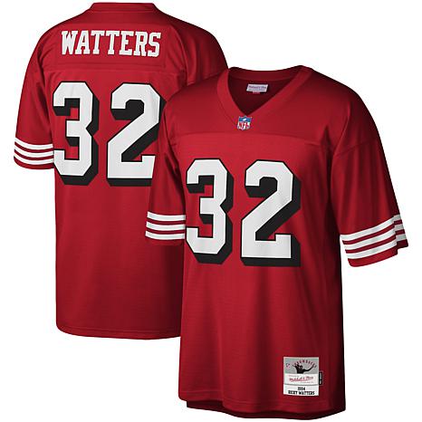 Men's San Francisco 49ers Joe Montana Mitchell & Ness Black Retired Player  Name & Number Mesh Top