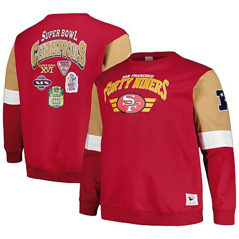 Men's Fanatics Branded Scarlet San Francisco 49ers Big & Tall Chop