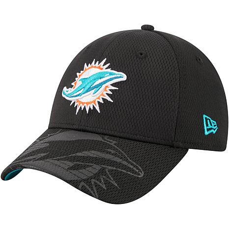 New Era Men's Miami Dolphins Salute to Service 9FORTY Adjustable Trucker Hat - Black - One Size Each