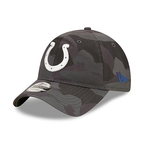 Men's New Era Cream Indianapolis Colts Core Classic 2.0 9TWENTY Adjustable  Hat