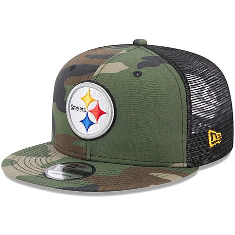 Men's Pittsburgh Steelers New Era Black Classic Trucker 9FIFTY