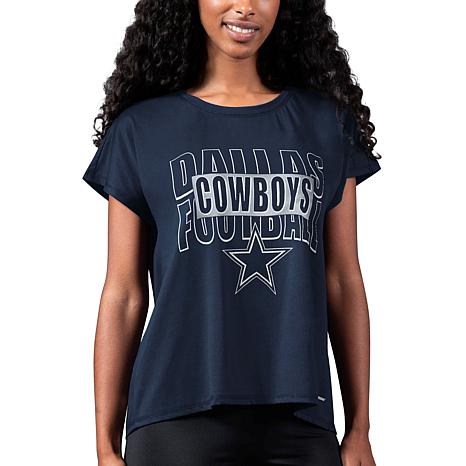 MSX by Michael Strahan MSX by Michael Strahan for NFL Women's Abigail Back Slit Tee - Cowboys