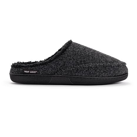 wool clog slippers