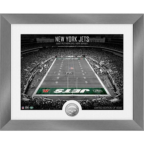 New York Giants Art Deco Stadium Silver Coin Photo Mint