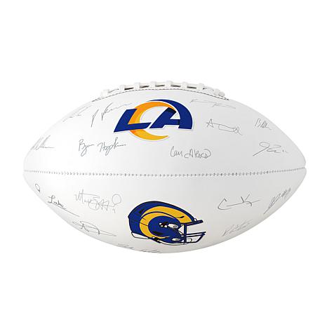 Football Fan Shop Offically Licensed NFL Signature Football - Rams