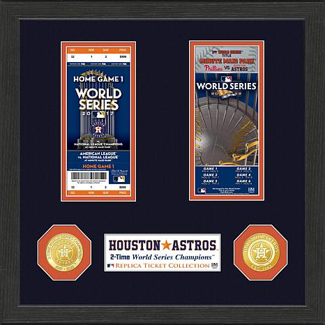 Houston Astros 2-Time World Series Champions Deluxe 18 x 22