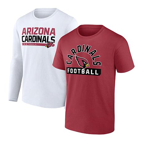 NEW NFL STORE FANATICS ARIZONA CARDINALS LOGO BLACK T-SHIRT ADULT SIZE M