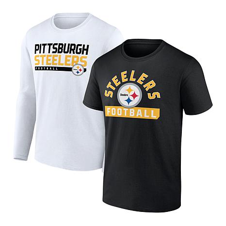 Officially Licensed NFL 3-in-1 Combo 2-pack of Crew-Neck Tees by Glll - Bucs