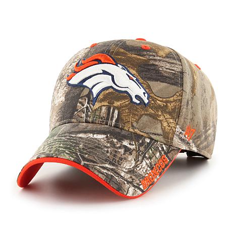 Officially Licensed NFL 47 Brand Men's Camo Hat - Broncos