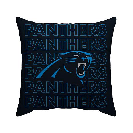 Officially Licensed NFL Carolina Panthers Poly Span Décor Pillow ...