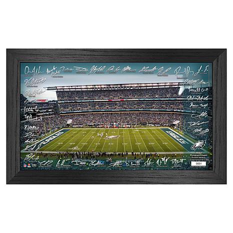 Highland Mint Philadelphia Eagles Super Bowl LVII Ticket Frame 