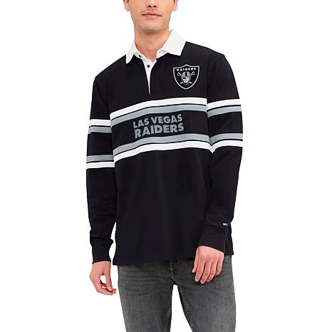 Officially Licensed NFL Cory Varsity Rugby Shirt by Tommy Hilfiger - Raiders