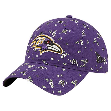 Officially Licensed NFL Floral 9TWENTY Adjustable Hat - Cowboys - Ravens