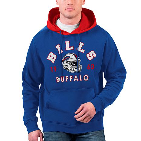 Football Fan Shop Officially Licensed NFL Women's A-Game Fleece Sweatshirt by Glll - Bills