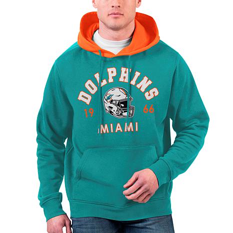 Miami Dolphins Men's Sweatsuit 2 Piece Outfit Sweatshirt Jogger Pants Suit  Gift