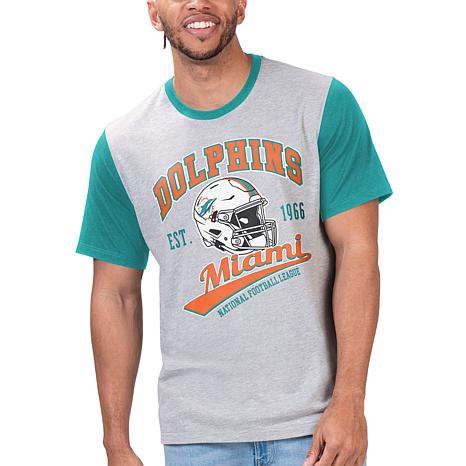 Football Fan Shop Officially Licensed NFL Tommy Hilfiger Men's Fleece Pullover by Glll - Dolphins