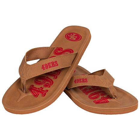 San Francisco 49ers Youth Legacy Sport Flip Flops