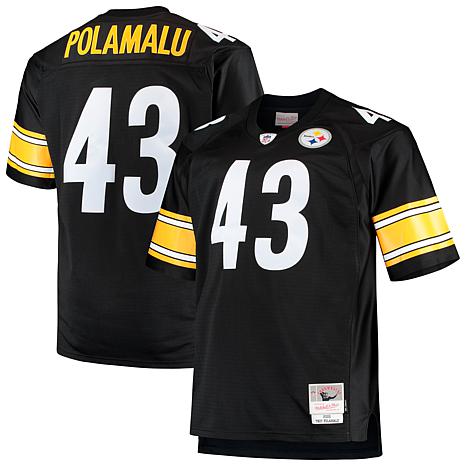 Mitchell & Ness Troy Polamalu Pittsburgh Steelers Black Big Tall 2005 Player Jersey - S - Black