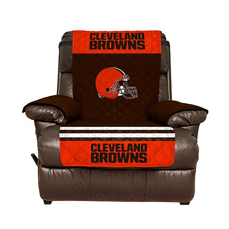 Brown Cleveland Browns Sofa Protector