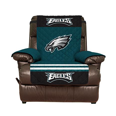 Philadelphia Eagles NFL Vinyl Inflatable Chair w/ faux suede cushions