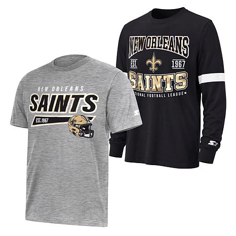 Officially Licensed NFL Short Sleeve & Long Sleeve T-Shirt Combo