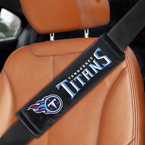 Fanmats 32063 Tennessee Titans Embroidered Seatbelt Pad - 2 Pieces