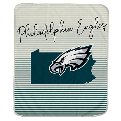 NFL Ultra Fleece State Stripe Blanket, Size 60X70, Dolphins