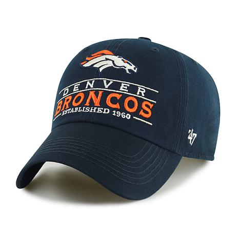 Officially Licensed NFL Vernon Clean-Up Adjustable Hat by '47 Brand -  Titans - Broncos