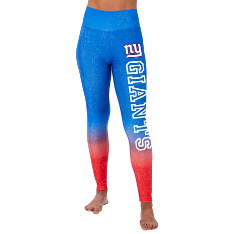 Officially Licensed NFL Women's Basic Gradient Legging by Zubaz - Giants