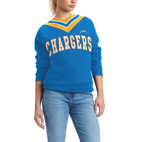 Officially Licensed NFL Women's Heidi Sweatshirt by Tommy Hilfiger -  Chargers