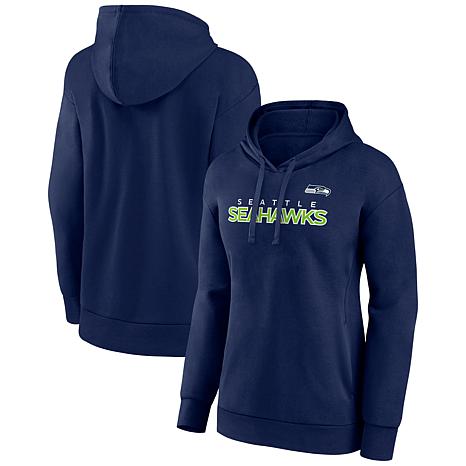 Seattle Seahawks Fanatics Branded Women's Plus Size Original State Lace-Up  T-Shirt - College Navy