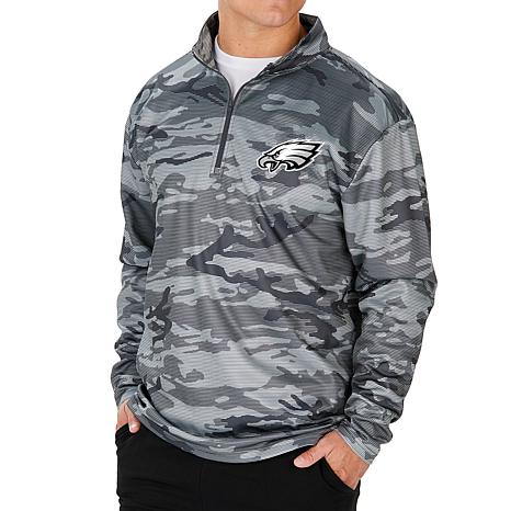 Zubaz NFL Philadelphia Eagles Men's Poly Fleece Jogger, Black