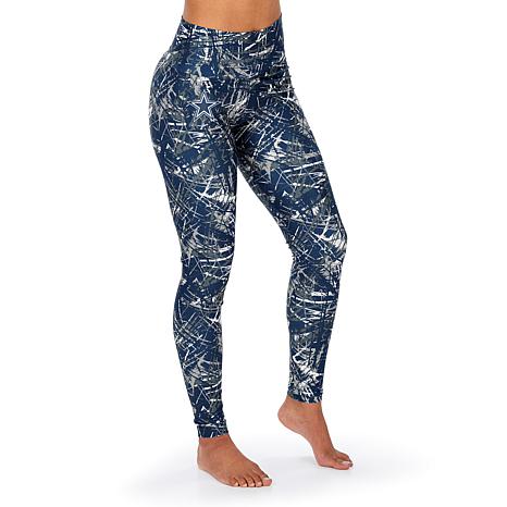 Officially Licensed NFL Women's Viper-Print Trim Legging by Zubaz