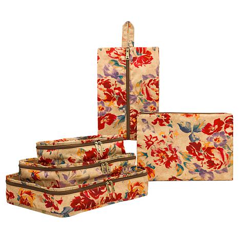 Patricia Nash 5-piece Travel Cube Set