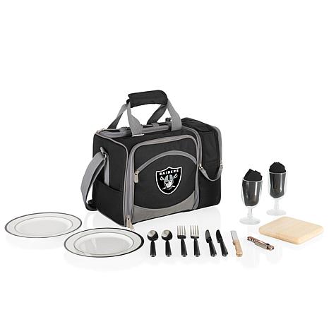 Las Vegas Raiders Malibu Picnic Cooler Tote - Black