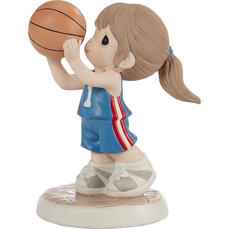 Precious Moments Take Your Best Shot Figurine - Fair Skin, Brown Hair ...