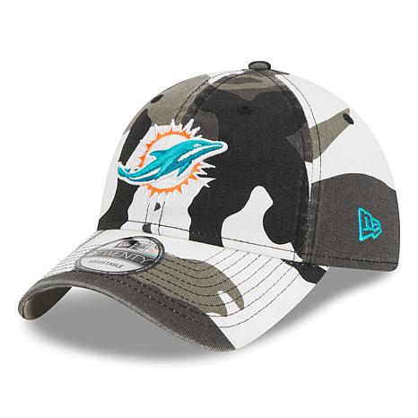 Men's Miami Dolphins New Era Black Camo 59FIFTY Fitted Hat