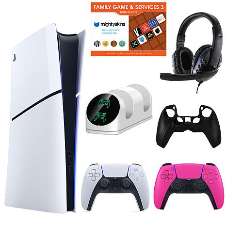 PS5 Slim Console Bundle With Pink DuelSense Controller - 22472685 | HSN