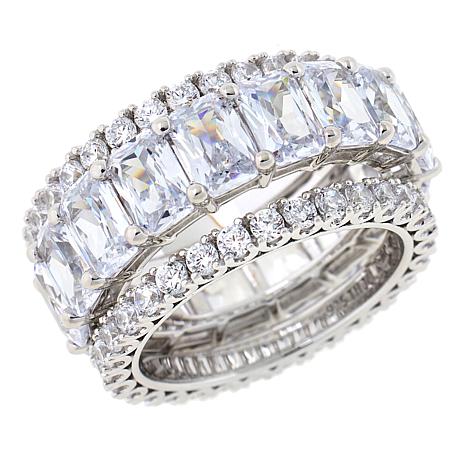 Hsn diamonique deals rings