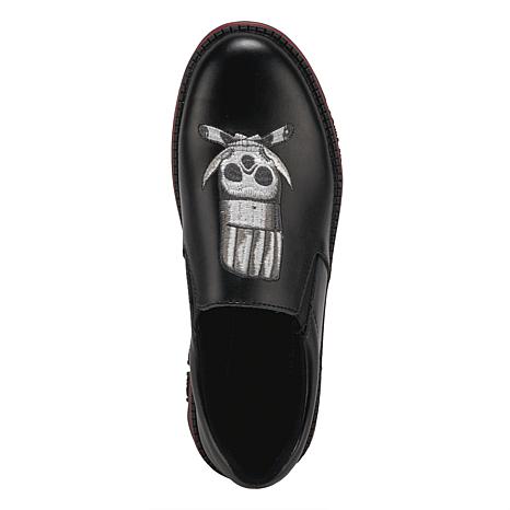 spring step skull shoes